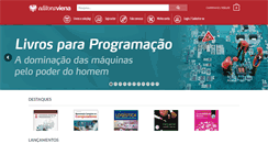 Desktop Screenshot of lojaviena.com.br